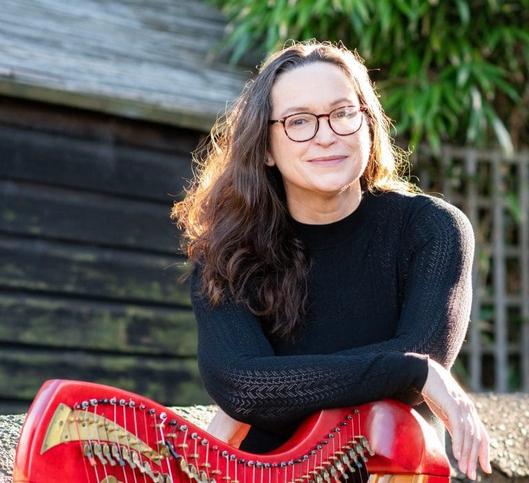 Harpist Takes A Buzz To New Abbey Country House