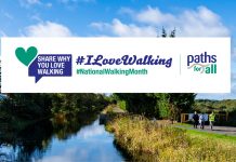 Charity marks month-long celebration of everyday walking