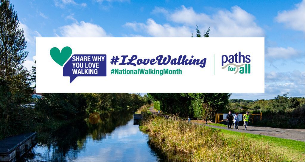 Charity marks month-long celebration of everyday walking
