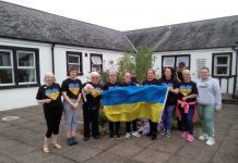Fleet Valley Care Home Resident, Brenda, Walking To Raise Money for Ukrainian Orphans