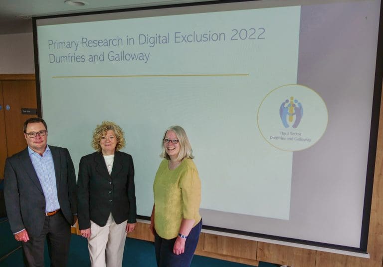 Digital exclusion research project for region attracting national interest