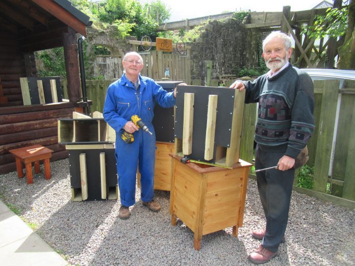 Pine Marten Den Boxes are delivered and ready for use!