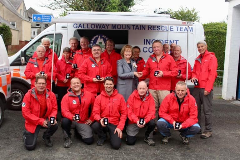 Queen’s Platinum Jubilee Medals For Galloway Mountain Rescue Team