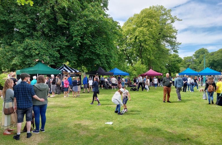 Thousands Flock To Dumfries International Street Food Festival
