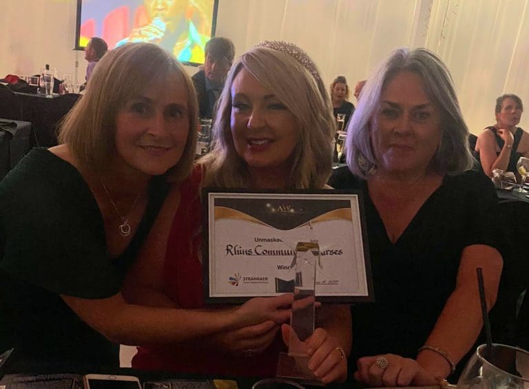 Community Nursing Team Lift ‘Unmasked Heroes’ Award