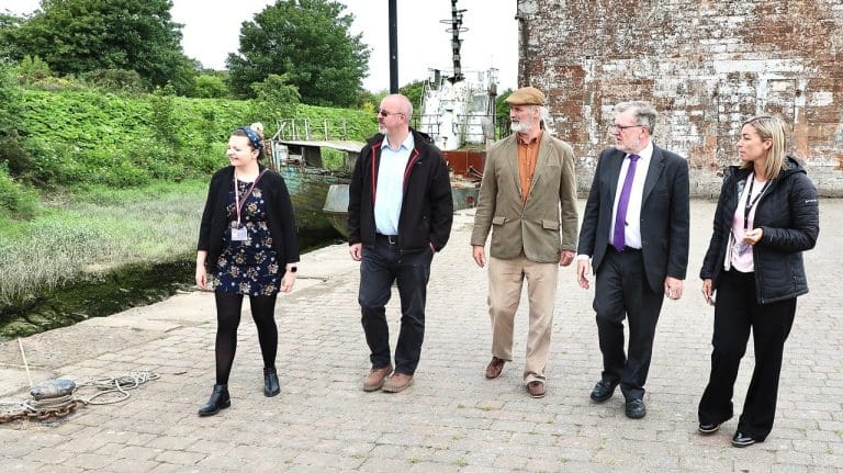 MP Backs Annan Harbour Bid  For UK Levelling Up Funding