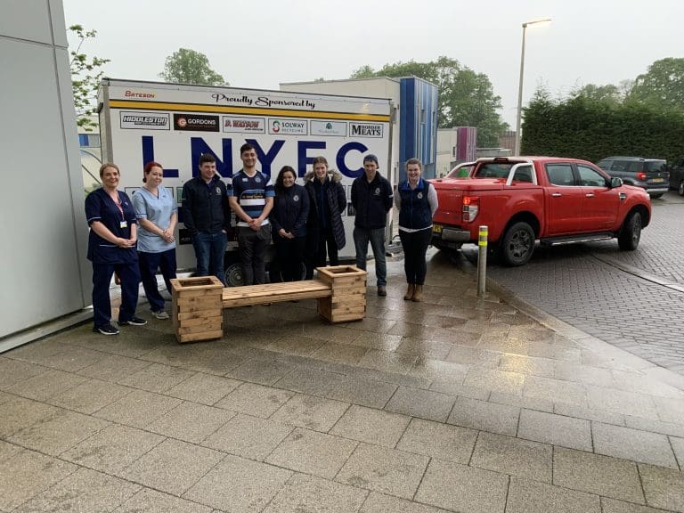 Growing green at Glencairn Ward with Young Farmers’ donation
