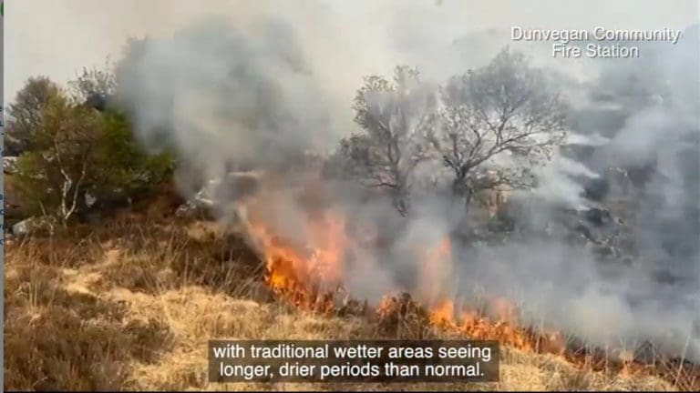 Scottish Water Joins Calls to Prevent Wildfire Damage