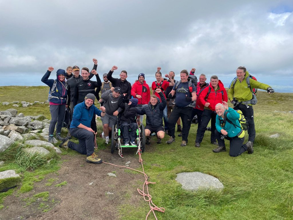 JACKSON FULFILLS DREAM OF REACHING CRIFFEL SUMMIT FOR CHARITY