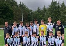 Threave Rovers Under 15's - Alex Whiteside Trophy Champions 2021/22