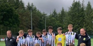 Threave Rovers Under 15's - Alex Whiteside Trophy Champions 2021/22
