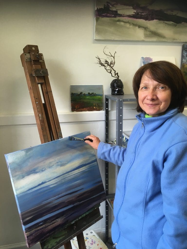 Ukrainian Artist exhibits in Dumfries