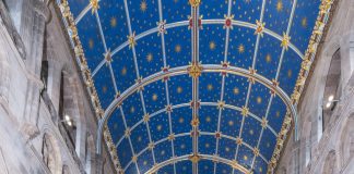 Cathedral celebrates 900th anniversary with star-gazing art installation