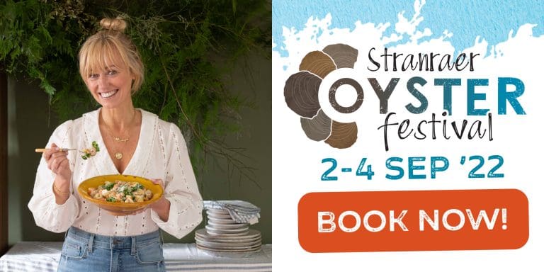 TV Chef Clodagh McKenna at Stranraer Oyster Festival 2022