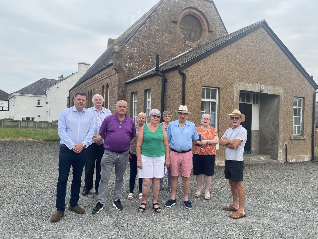 LOCAL POLITICIANS URGE CHURCH TO WORK WITH COMMUNITY OVER FUTURE OF GRETNA OLD CHURCH HALL