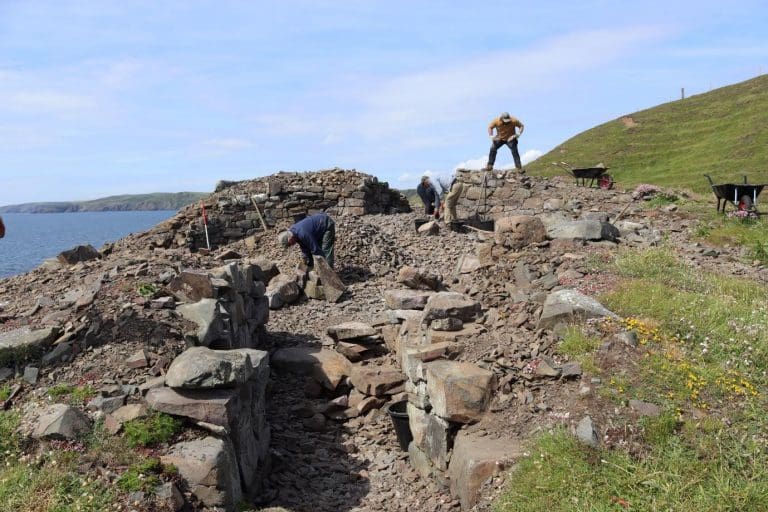 Doon Castle Broch – Revealed from the Rubble