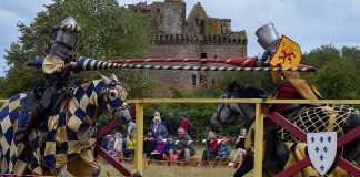 The Spectacular Jousting returns to Caerlaverock Castle