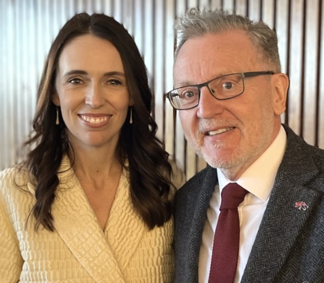 Local MP meets New Zealand PM