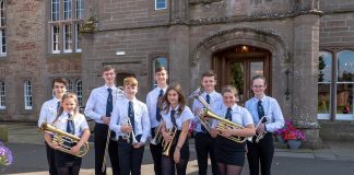 Local young musicians attending Scotland’s biggest brass band school