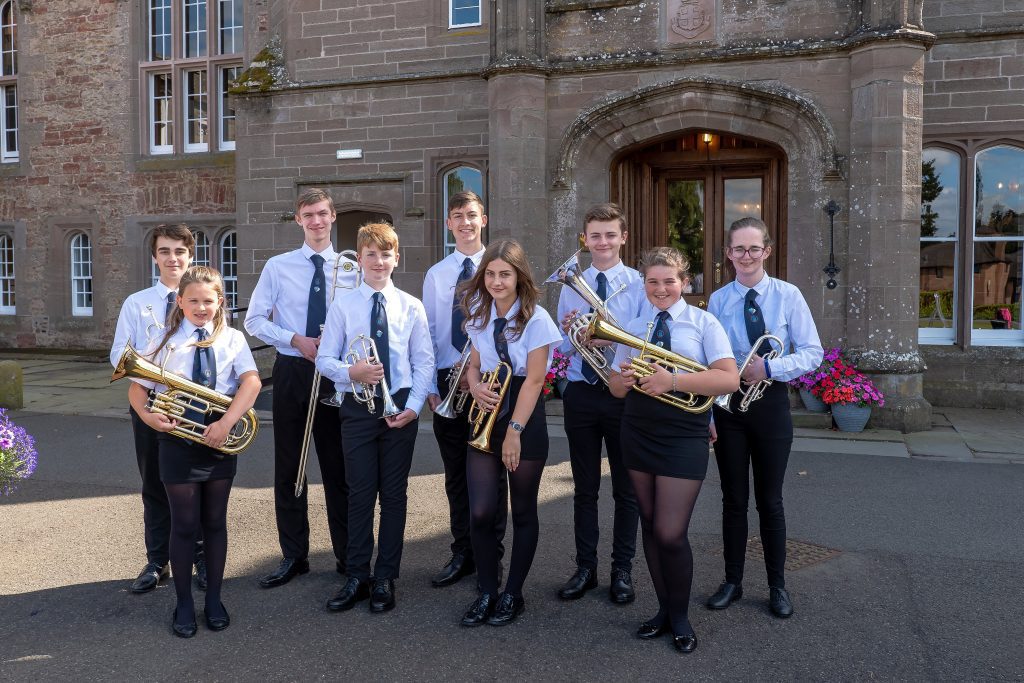 Local young musicians attending Scotland’s biggest brass band school