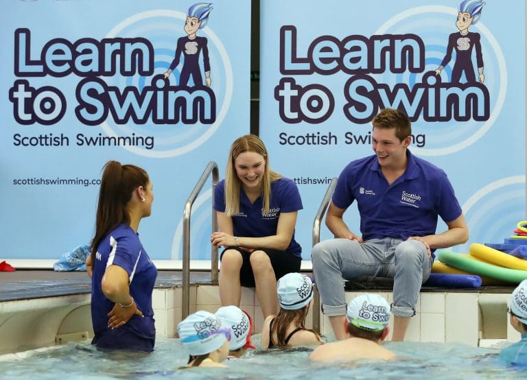 Learn to Swim ambassadors inspire next wave on world stage