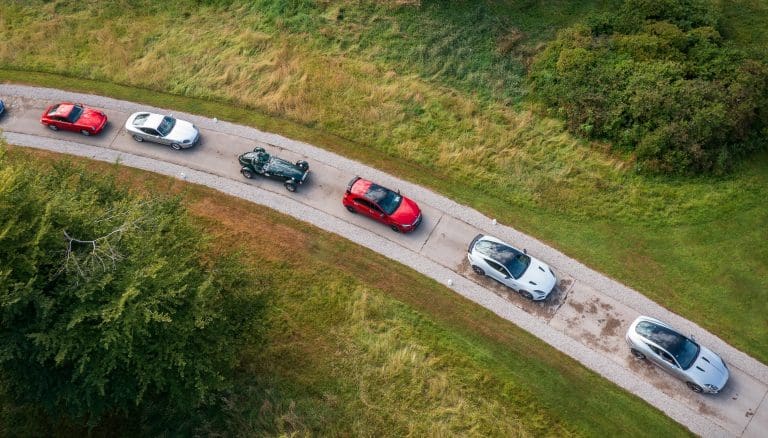 Aston Martins take centre stage at stately home’s car show