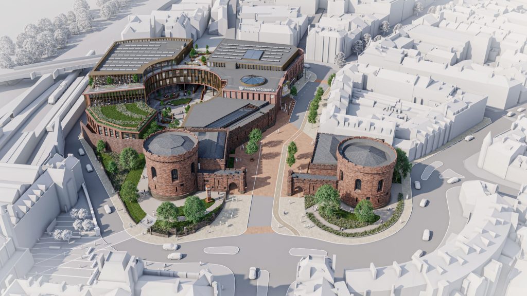 Historic Carlisle Citadels to be part of new £77 Million Uni Campus