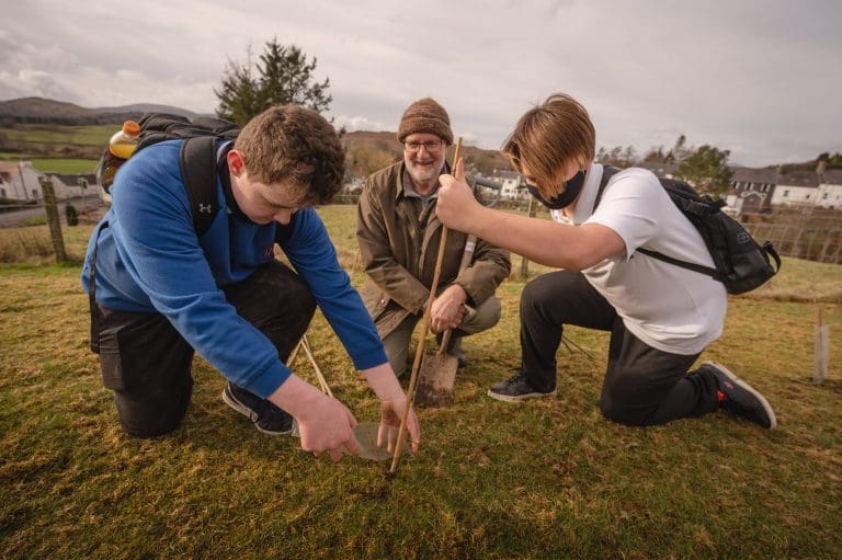 Dumfries & Galloway has one of the lowest proportions of native tree cover in the whole of Scotland.