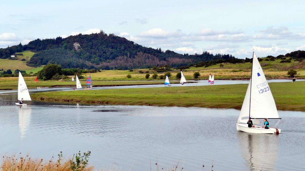 In hot pursuit up to Palnackie! - Solway yacht Club News