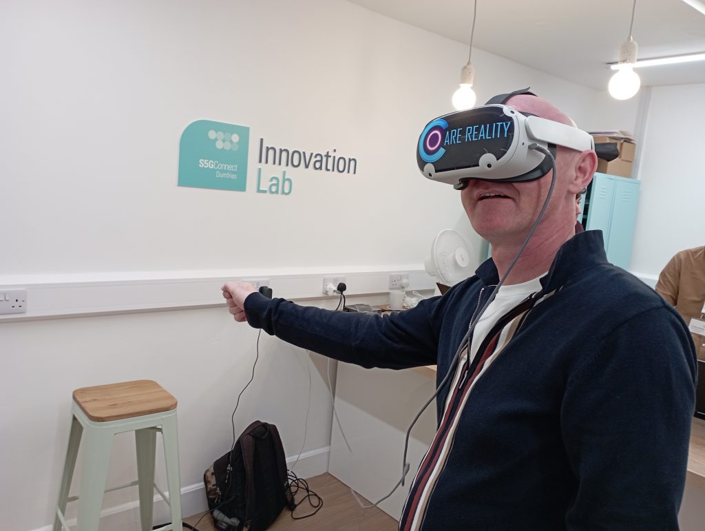 Digital twin technology set to transform training in the care sector in Dumfries and Galloway.