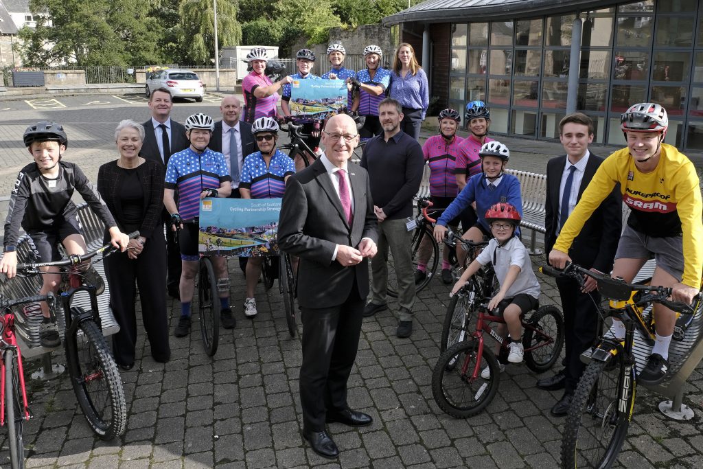 Vision for South to become Scotland’s leading cycling destination Unveiled