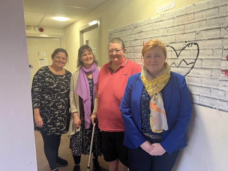 EMMA HARPER VISITS SUPPORT IN MIND CASTLE DOUGLAS