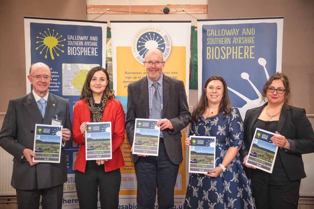 Ministerial visit launches celebrations of Galloway & Southern Ayrshire UNESCO Biosphere’s first decade.