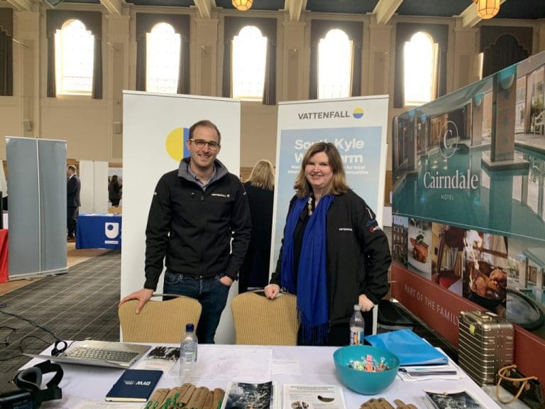 Vattenfall Connects With Local Businesses At Dumfries Exhibition
