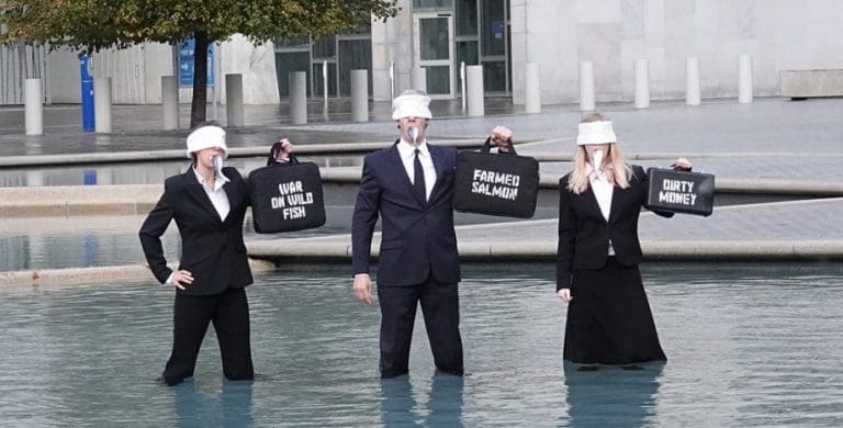 Ocean Rebellion Protest At Holyrood To Highlight ‘Environmental Tragedy’ Of Salmon Industry