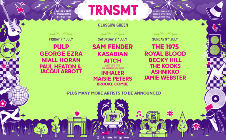 PULP, SAM FENDER AND THE 1975 to HEADLINE TRNSMT 2023