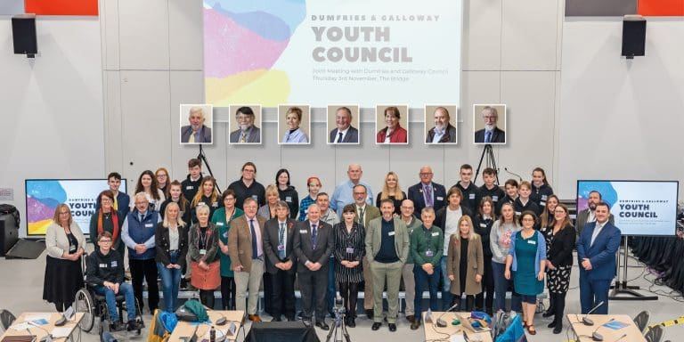 Dumfries and Galloway Council and D&G Youth Council Hold Joint Meeting