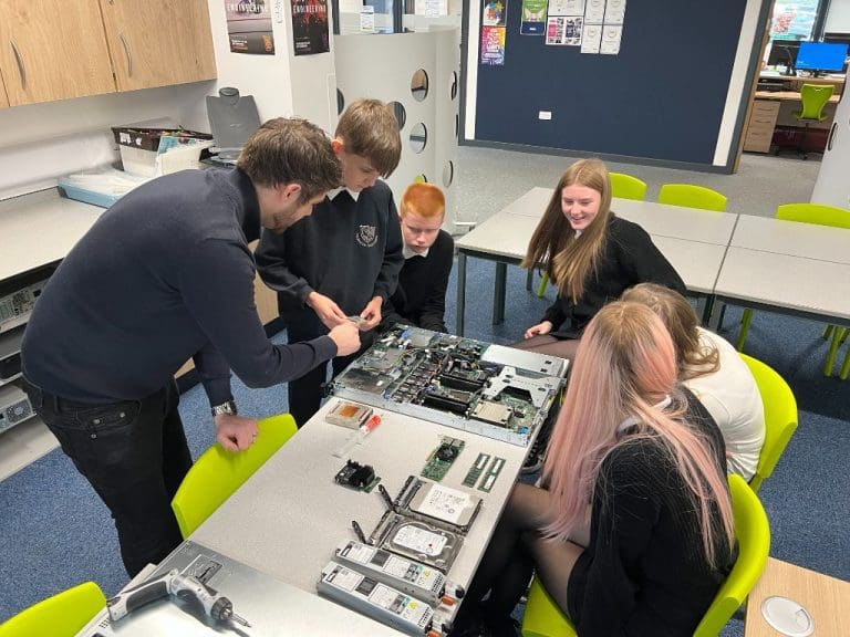 Leading Tech Firm Partners With Dalbeattie High To Address Local IT Skills Shortages