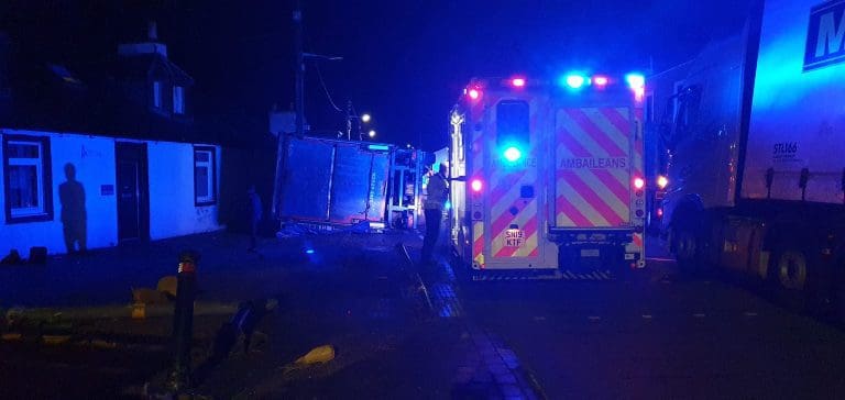 A75 RE-OPENED AFTER CROCKETFORD HORROR CRASH