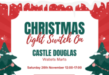 Castle Douglas Gets Set For Christmas Light Switch On This Saturday