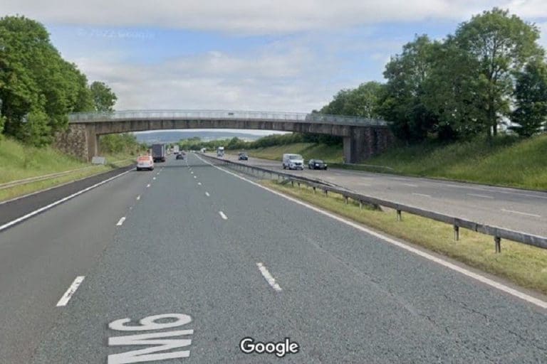 Safety barrier work starts along M6 near Penrith