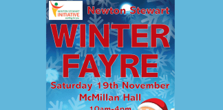 ALL THE FUN OF THE WINTER FAYRE AT NEWTON STEWART THIS WEEKEND