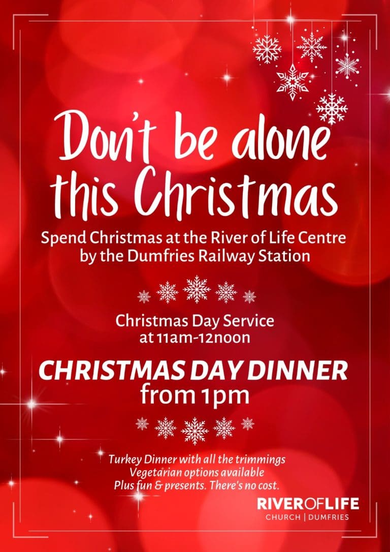 Don't Be Lonely This Christmas at River of Life