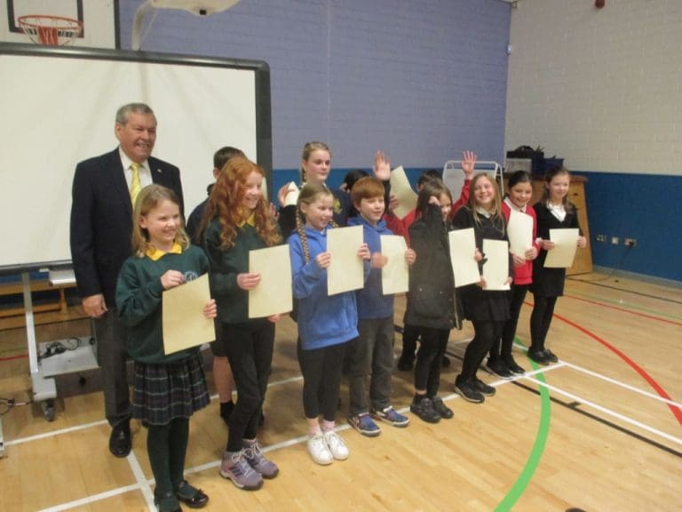 Kirkcudbright Rotary Club Holds Successful ‘Youth Speaks’ Event for Primary Schools
