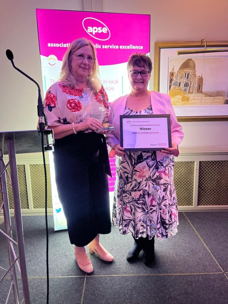 Top Award for Council's Building Cleaning Team