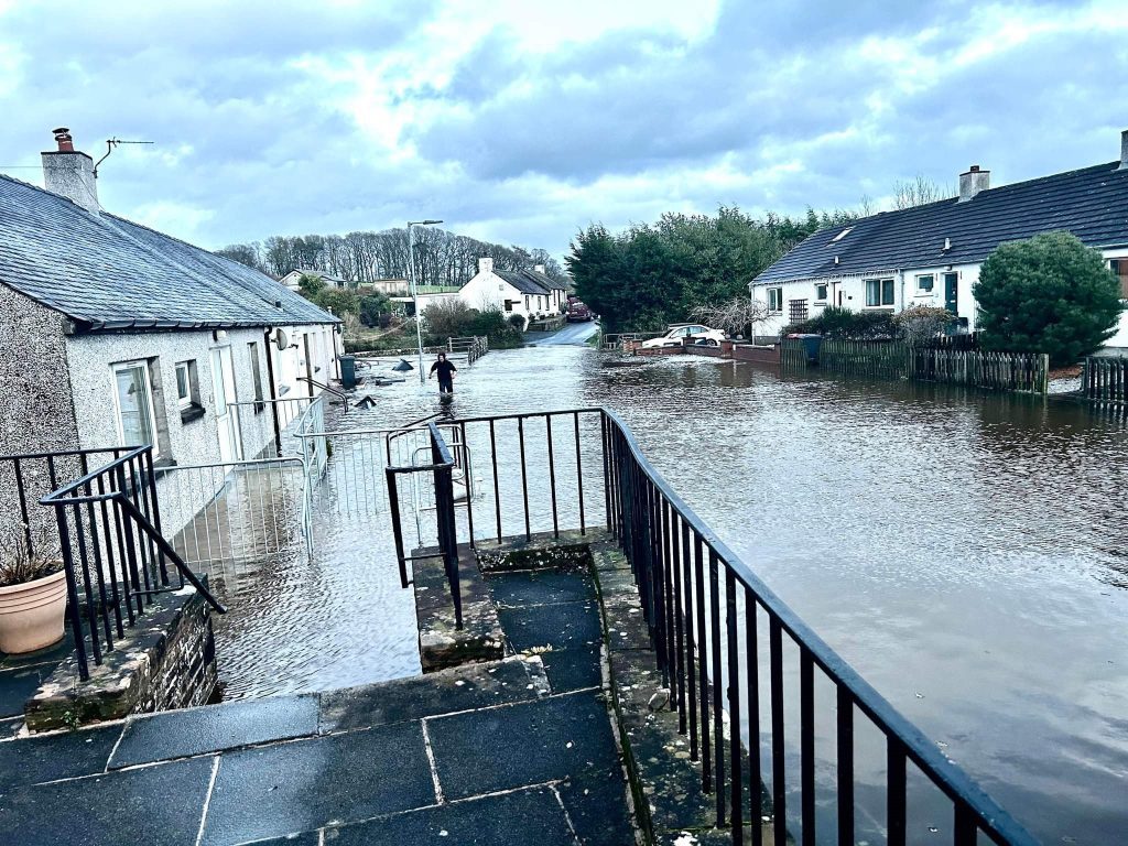 Appeal launched After Storm Damage Hits Kirkton Residents