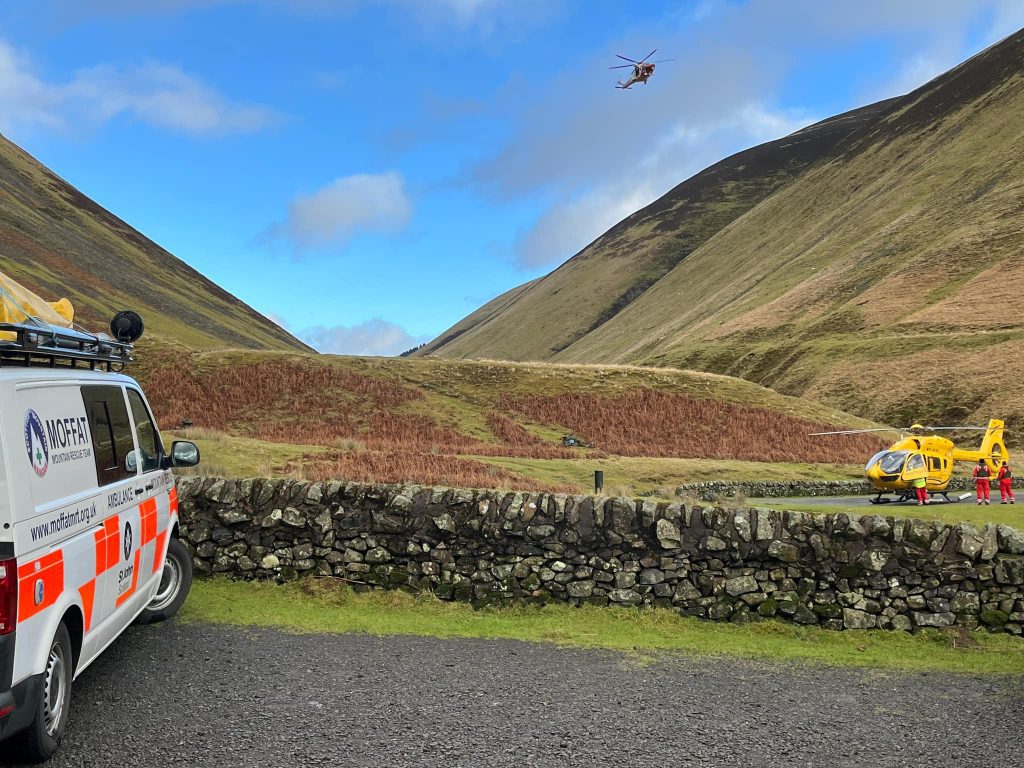 Walker Rescued After Being Swept Over Waterfall the Grey Mares Tail
