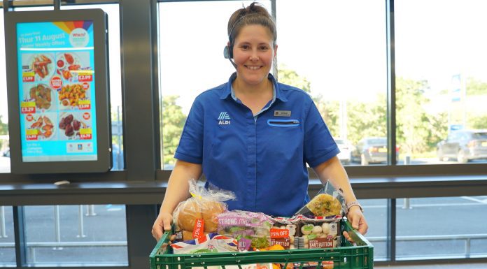 Aldi is rolling out its partnership with the world’s largest surplus food platform, Too Good To Go, to all of its stores in Dumfries and Galloway.