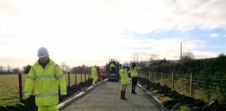 Construction Starts At New Nithsdale Active Travel Path