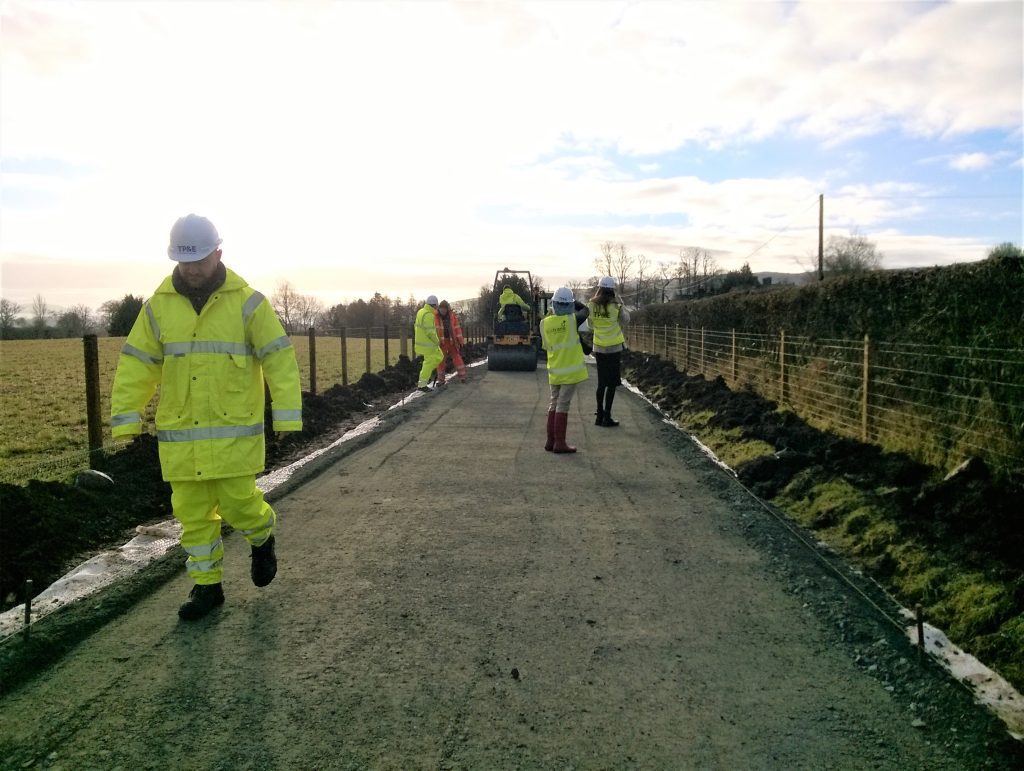 Construction Starts At New Nithsdale Active Travel Path